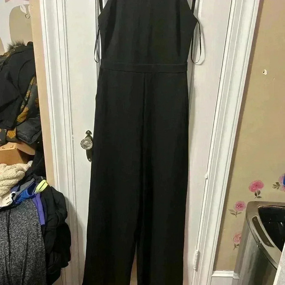 Lulu’s Black Jumpsuit - Picture 1 of 8